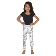 Load image into Gallery viewer, GXLD BLACK BUNNY Kid&#39;s Leggings
