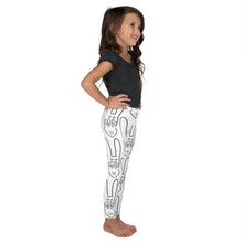 Load image into Gallery viewer, GXLD BLACK BUNNY Kid&#39;s Leggings
