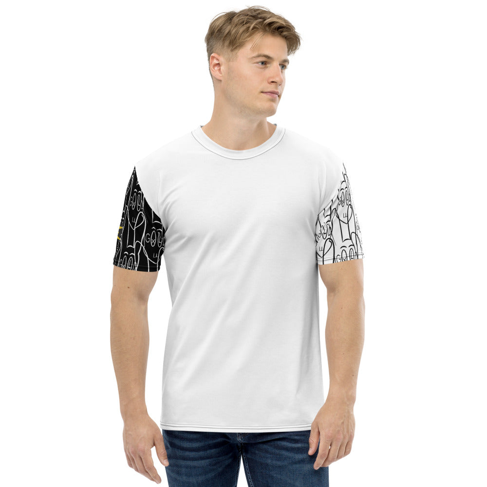 GXLD BUNNIES Men's WHITE T-shirt