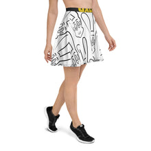 Load image into Gallery viewer, GXLD BLACK BUNNY Skater Skirt
