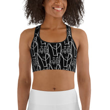 Load image into Gallery viewer, GXLD WHITE BUNNY Sports bra
