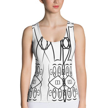 Load image into Gallery viewer, GXLD BLACK BUNNY Sublimation Cut &amp; Sew Tank Top
