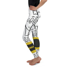 Load image into Gallery viewer, GXLD BLACK BUNNY Youth Leggings
