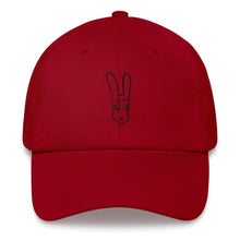 Load image into Gallery viewer, GXLD BLACK BUNNY Dad hat
