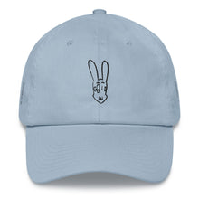 Load image into Gallery viewer, GXLD BLACK BUNNY Dad hat
