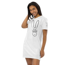 Load image into Gallery viewer, GXLD BLACK BUNNY t-shirt dress
