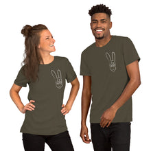 Load image into Gallery viewer, GXLD WHITE BUNNY Short-Sleeve Unisex T-Shirt
