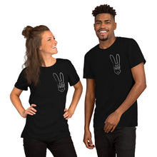 Load image into Gallery viewer, GXLD WHITE BUNNY Short-Sleeve Unisex T-Shirt
