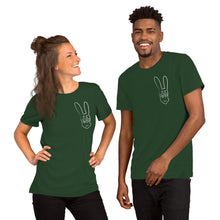 Load image into Gallery viewer, GXLD WHITE BUNNY Short-Sleeve Unisex T-Shirt
