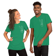 Load image into Gallery viewer, GXLD WHITE BUNNY Short-Sleeve Unisex T-Shirt
