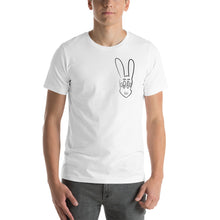 Load image into Gallery viewer, GXLD BLACK BUNNY Short-Sleeve Unisex T-Shirt
